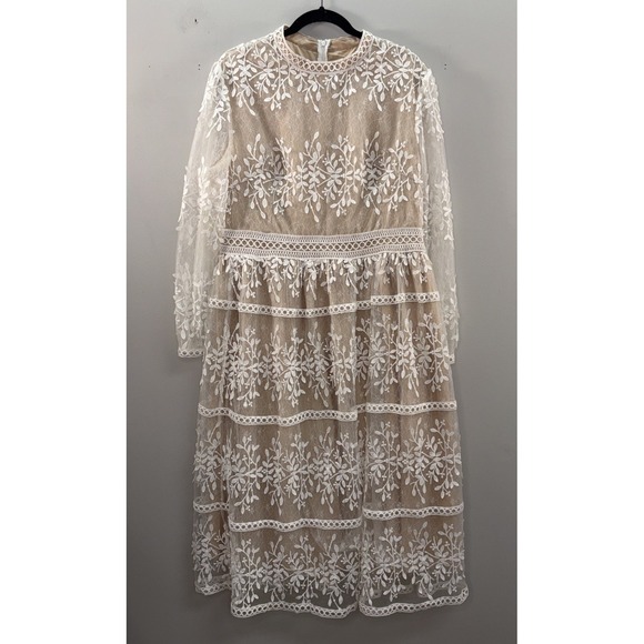 Ivy City Co Dresses & Skirts - Ivy City Dress Co Sicily Dress Wowens 2XL In Champagne Wedding Whimsical Fairy